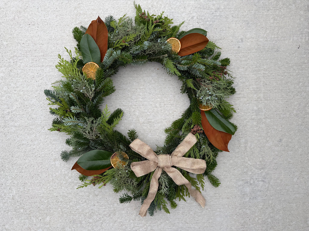 wintery wreath